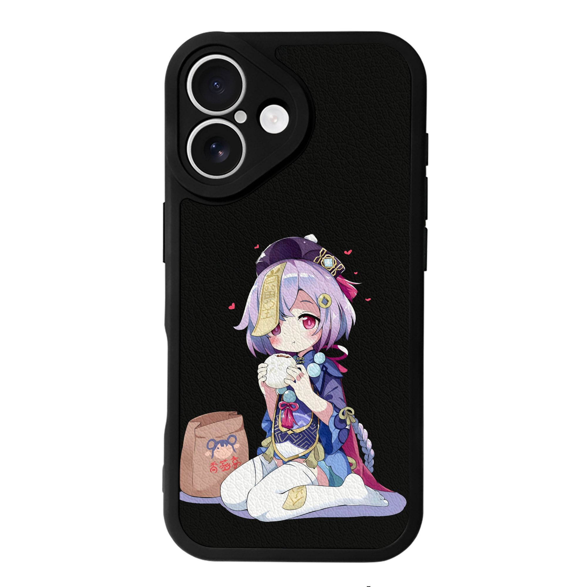 げんし神 七七 なな  genshin Nana 【iPhone 16シリーズ対応】シリコンスマホケース（レザー調） 材質：シリコン